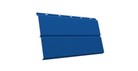 ЭкоБрус 0,345 Gofr GL 0.5 Satin с пленкой RAL 5005 сигнальный синий