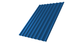 Профнастил С20R 0,7 PE RAL 5005 сигнальный синий