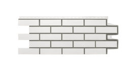 Фасадная панель GL Клинкерный кирпич Design молочный со швом RAL 7006