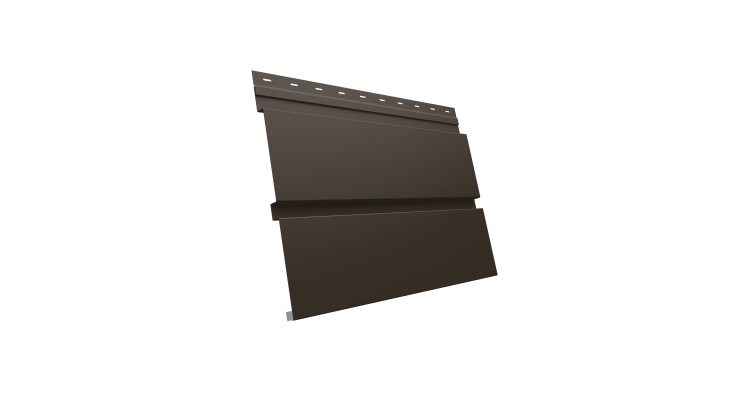 Квадро брус 0.5 PurLite Мatt с пленкой RR 32 темно-коричневый