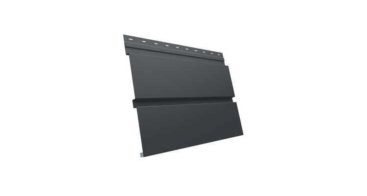 Квадро брус 0.5 Rooftop Бархат с пленкой RAL 7016 антрацитово-серый