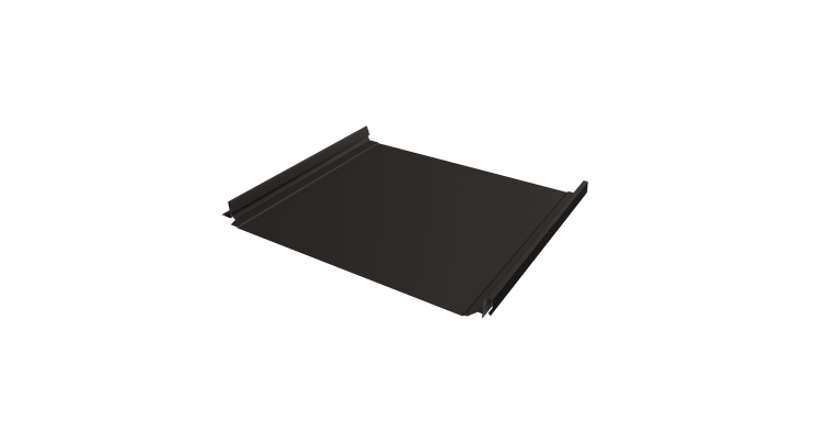 Кликфальц Pro Grand Line 0,5 Satin Matt TX с пленкой на замках RR 32 темно-коричневый