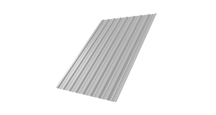 Профнастил С10A 0,4 PE RAL 9003 сигнальный белый