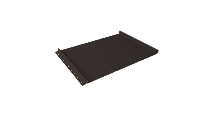 Кликфальц Line Grand Line 0.5 Drap TX с пленкой на замках RR 32 темно-коричневый