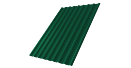 Профнастил С20R 0,5 Satin Matt RAL 6005 зеленый мох