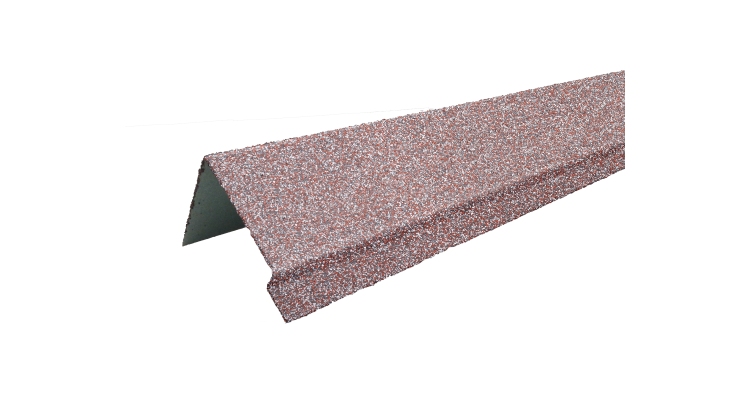 ТЕХНОНИКОЛЬ HAUBERK наличник оконный металлический LUX, мраморный