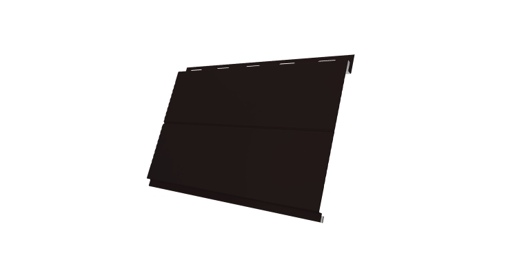 Вертикаль 0,2 GL line 0,5 PurLite Matt с пленкой RAL 9005 черный