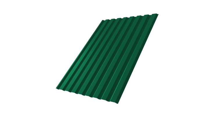 Профнастил С20A 0.45 Drap TX RAL 6005 зеленый мох