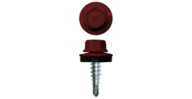 Саморез по металлу Daxmer 4.8х19 RAL 3011 (250) сверло №2