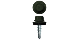 Саморез по металлу Daxmer 4.8х19 RAL 6020 (250) сверло №2