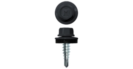 Саморез по металлу Daxmer 4.8х19 RAL 7024 (250) сверло №2