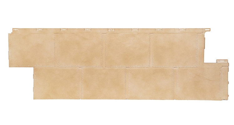 Фасадная панель Т-Сайдинг ЭКО-2 Ладога Кедр