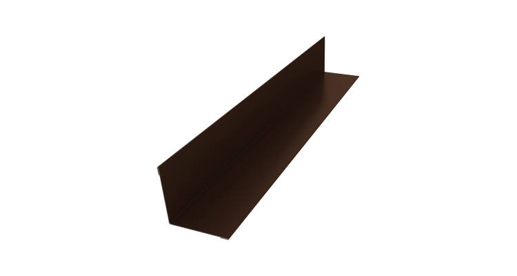 Угол внутренний 50х50 0,45 Drap RAL 8017 шоколад (3м)