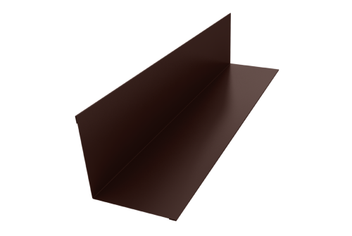 Угол внутренний 110х110 0,5 Satin Matt RAL 8017 шоколад (3м)