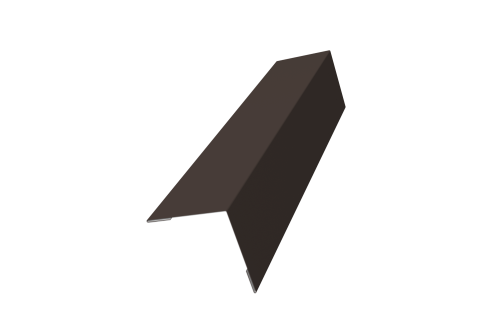 Угол внешний 50х50 0,45 Drap TX RR 32 темно-коричневый (3м)