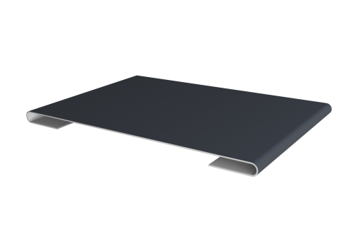 Планка стыковочная 0,5 Drap TX RAL 7024 мокрый асфальт (2м)