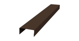 Крышка 30х20 жалюзи Texas 0,5 Atlas X RAL 8017 шоколад (2м)