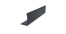 Нащельник 150 Texas 25х35 0,45 PE-Double RAL 7024 мокрый асфальт (L1,5)