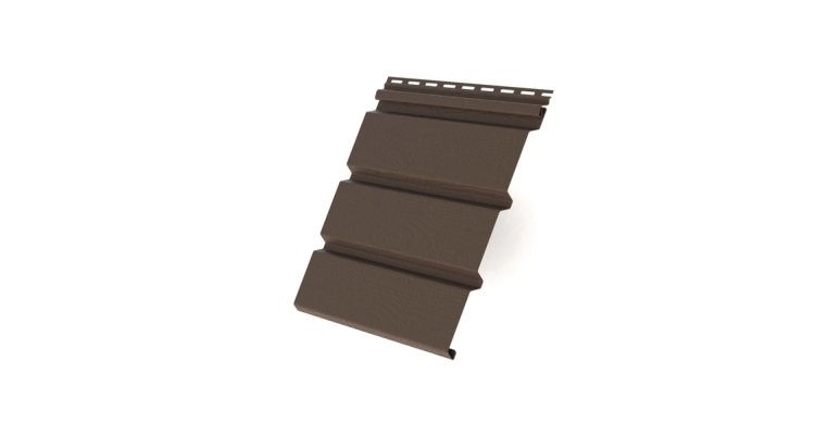 Софит Classic GL без перфорации коричневый (3,0м)