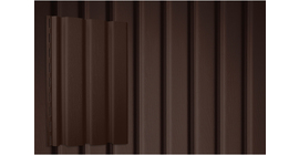 Сайдинг Рейка Grand Line Acryl темный дуб (3,0м)