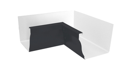 Угол желоба внутренний Vortex Matt 90гр 127мм RAL 7024